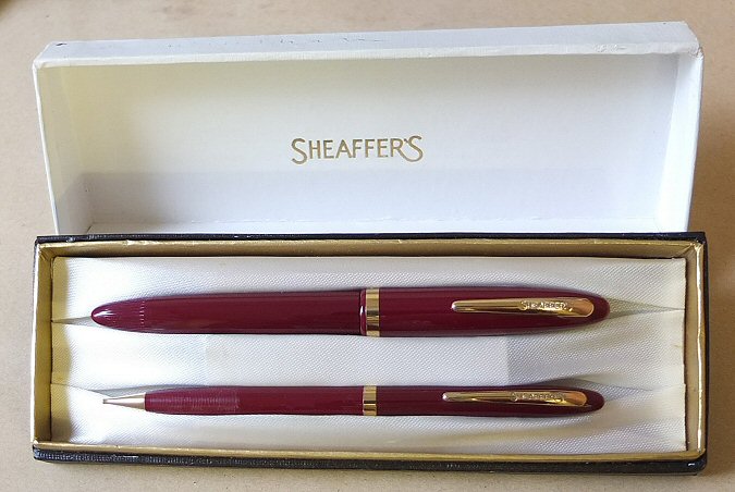 Sheaffer Maroon set